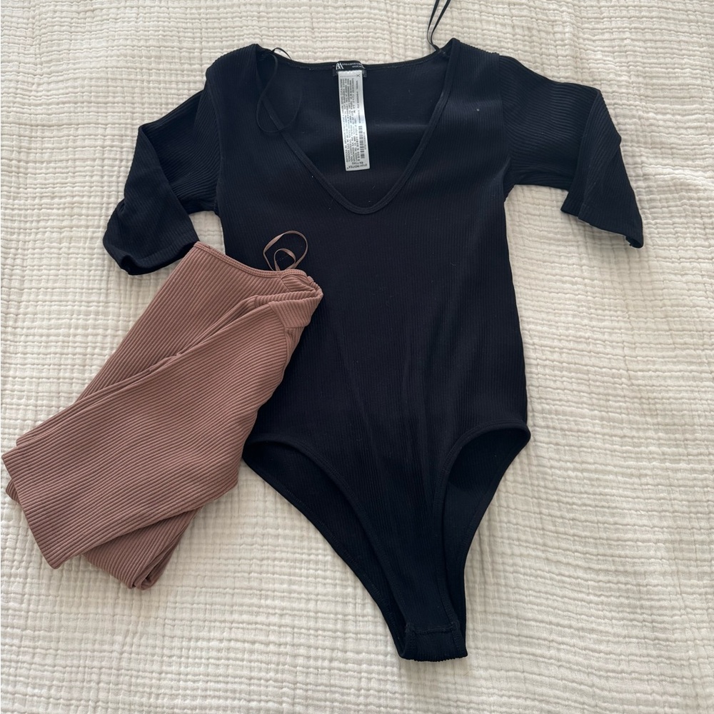2 Zara bodysuits